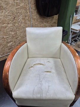 Art-Deco Fauteuils - voor herstoffering